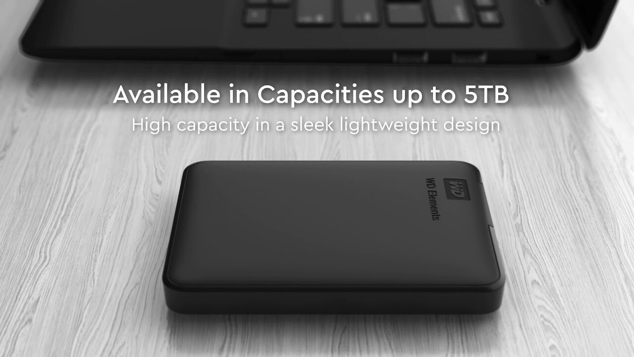 WD 1TB Elements Portable Storage USB 3.0 Black - Newegg.com