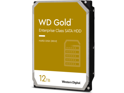 WD Gold<sup>™</sup> Enterprise Class SATA HDD - 12TB