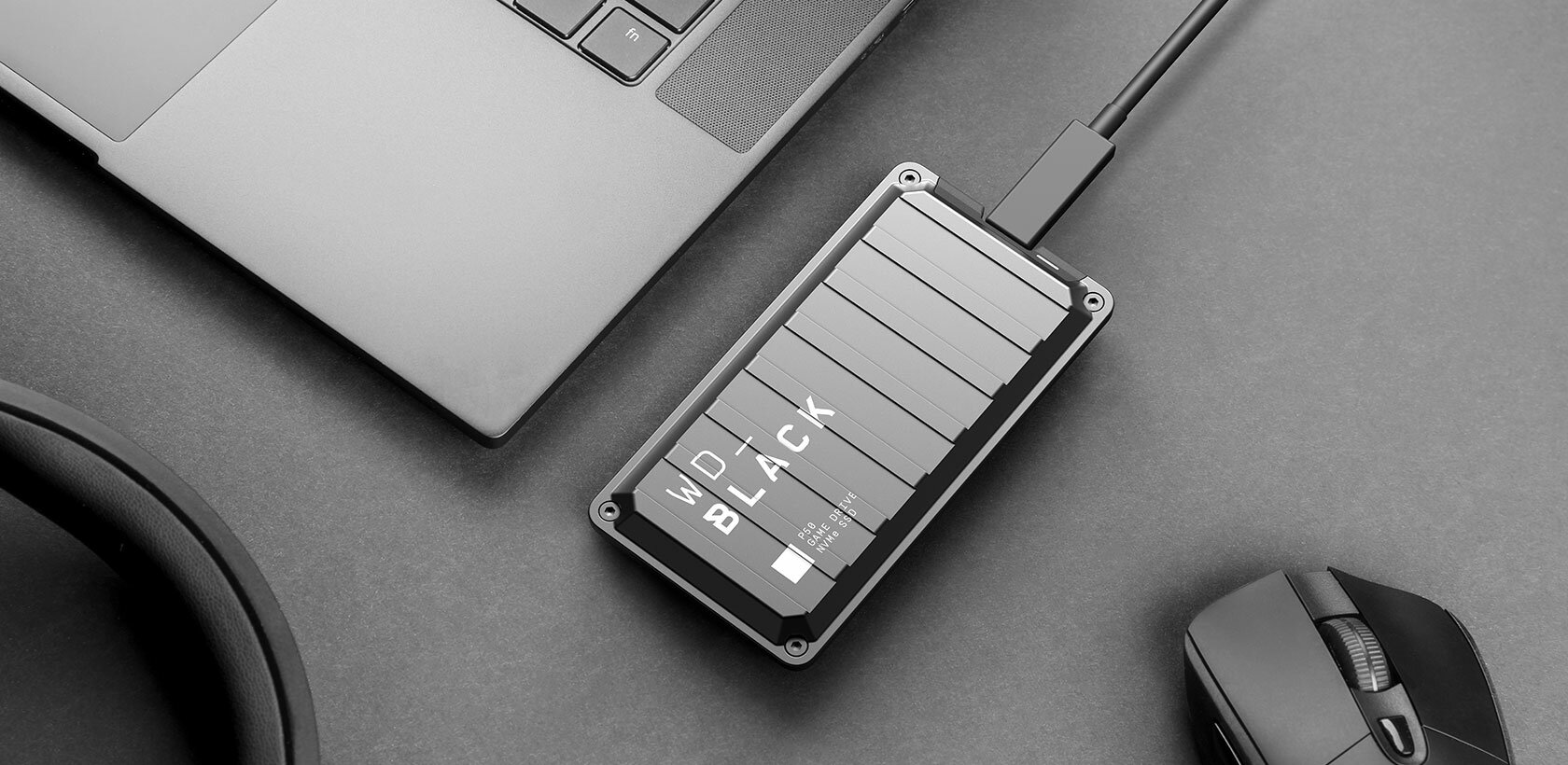 Western Digital BLACK P50 4TB USB 3.2 Gen 2x2, USB-C Game Drive