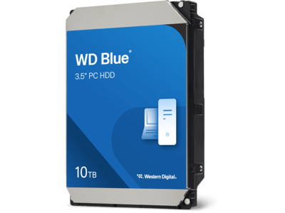 WD Blue PC Desktop Hard Drive - 10TB