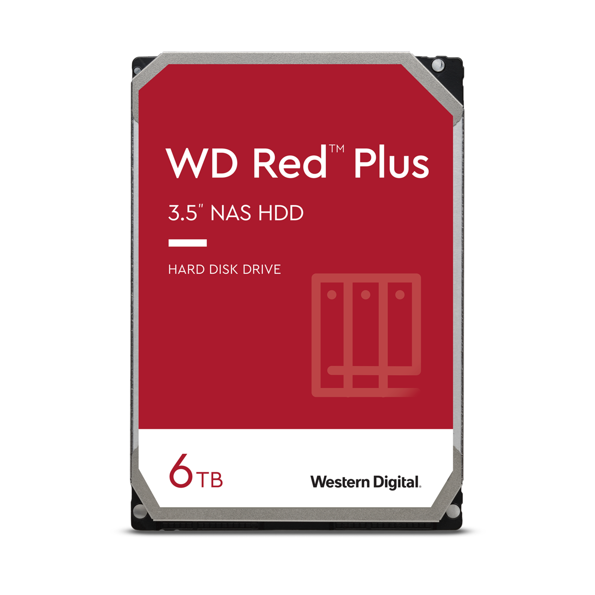 diapositiva 1 de 2, aumentar tamaño, wd red™ plus - 6tb