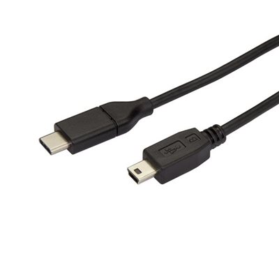 Connect USB 2.0 Mini-B devices to your USB Type-C or Thunderbolt 3 computer