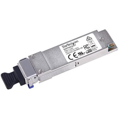 Add reliable and cost-effective 40 Gigabit Ethernet connections over single-mode fiber, with this QSFP+ module