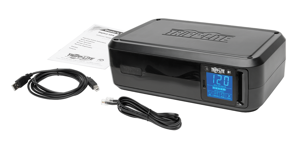 Tripp Lite 1000VA UPS Eco Green Battery Back Up AVR 120V USB Line