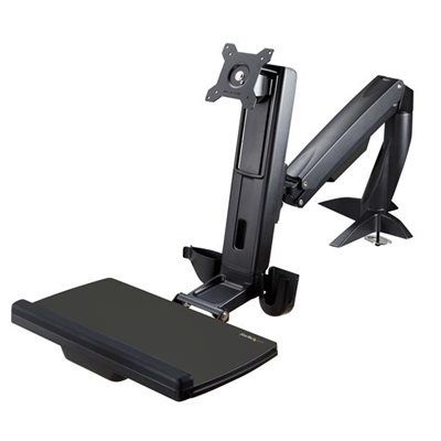 Enjoy a more ergonomic workspace with this sit-stand desk mount