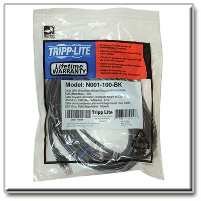 Tripp Lite J-Hook Cable Support - 3/4, Batwing, Galvanized Steel, 25 Pack  - cable hook