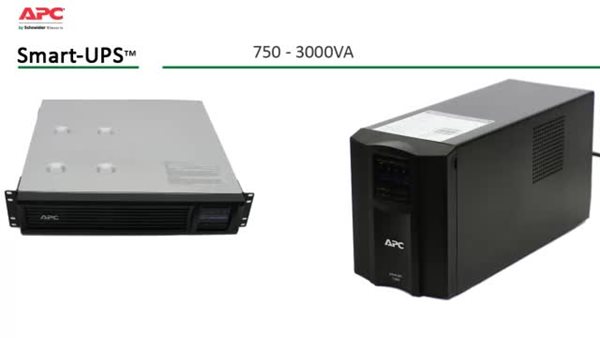 thumbnail video image 2 of APC Smart-UPS 3000 LCD - UPS - 2700 Watt - 3000 VA, 2 of 3