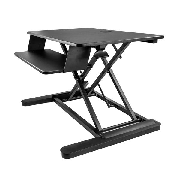 StarTech.com Under Desk Foot Rest - 18in x 14in - Adjustable Height and  Angle - Foot Stool - Footrest for Desk - Office Foot Rest (FTRST1), Black