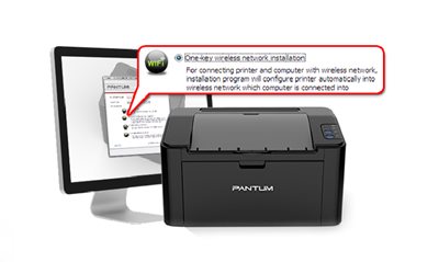 Pantum P2500w series - WiFi enabled Monochrome Laser Printer