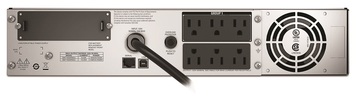 APC by Schneider Electric Smart-UPS SMT1000RM2U