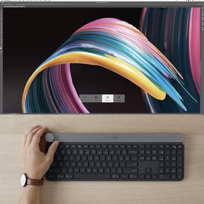 Clavier Bluetooth Multidispositif Logitech Craft - Français (AZERTY) –  Logically