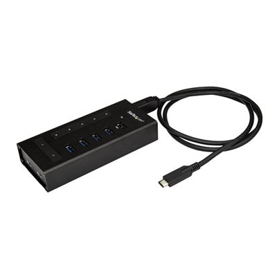 Add five USB Type-A ports and two USB Type-C ports to your USB-C equipped computer, using this mountable USB 3.0 (5Gbps) hub