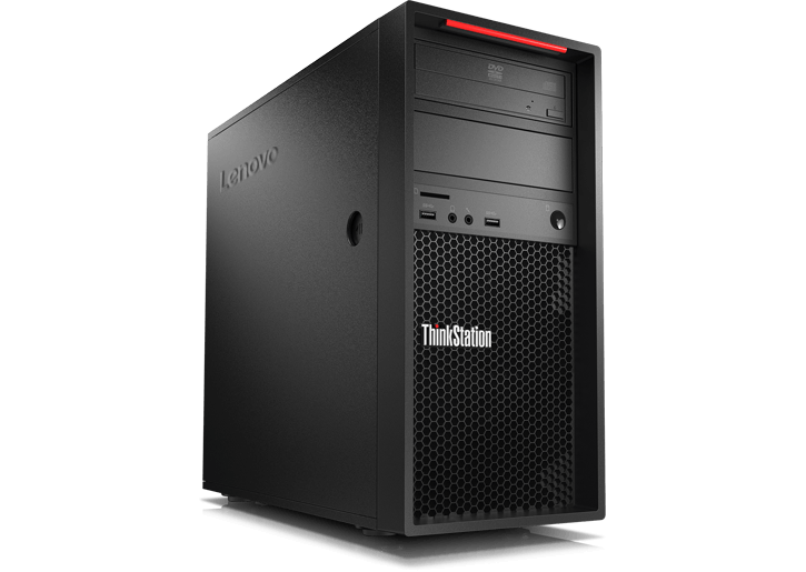slide 1 of 7, show larger image, lenovo thinkstation p520c tower workstation