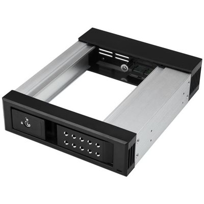 Hot-swap drives with ease, using this trayless mobile backplane for desktop PCs or servers