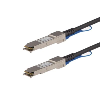 Connect your MSA compliant 40GbE QSFP+ network devices with this cost-effective, passive Twinax copper cable