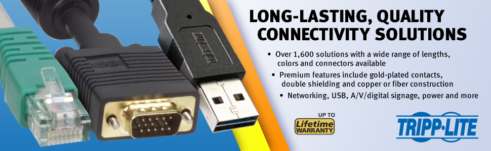 Tripp Lite 6ft USB Cable Kit for KVM Switch 2-in-1 B020 / B022 Series KVMs  6' - video / USB cable - 6 ft - P776-006 - KVM Cables 