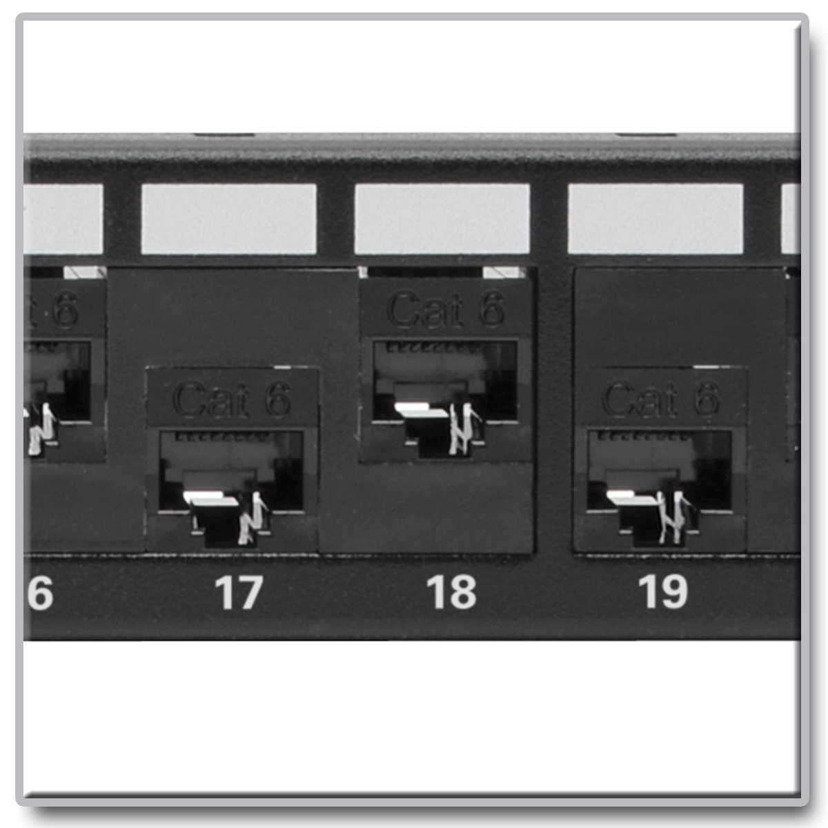 Shop | Tripp Lite 24-Port 1U Rack-Mount Cat5e/6 Offset Feed-Through Patch Panel with Cable Management Bar, RJ45 Ethernet, TAA - patch panel - 1U - 19 Shop | Tripp Lite 24-Port 1U Rack-Mount Cat5e/6 Offset Feed-Through Patch Panel with Cable Management Bar, RJ45 Ethernet, TAA - patch panel - 1U - 19