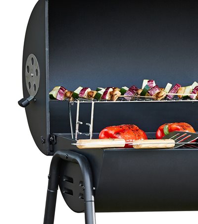 Argos top drum bbq