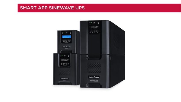 thumbnail video image 2 of CyberPower PR3000LCD Tower 2700W 120V Uninterruptible Power Supply, 10 Outlets, 6' Cord, PR3000LCD, 2 of 3
