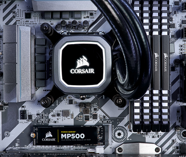 Corsair Hydro Series, H60 2018 120mm Liquid CPU Cooler 