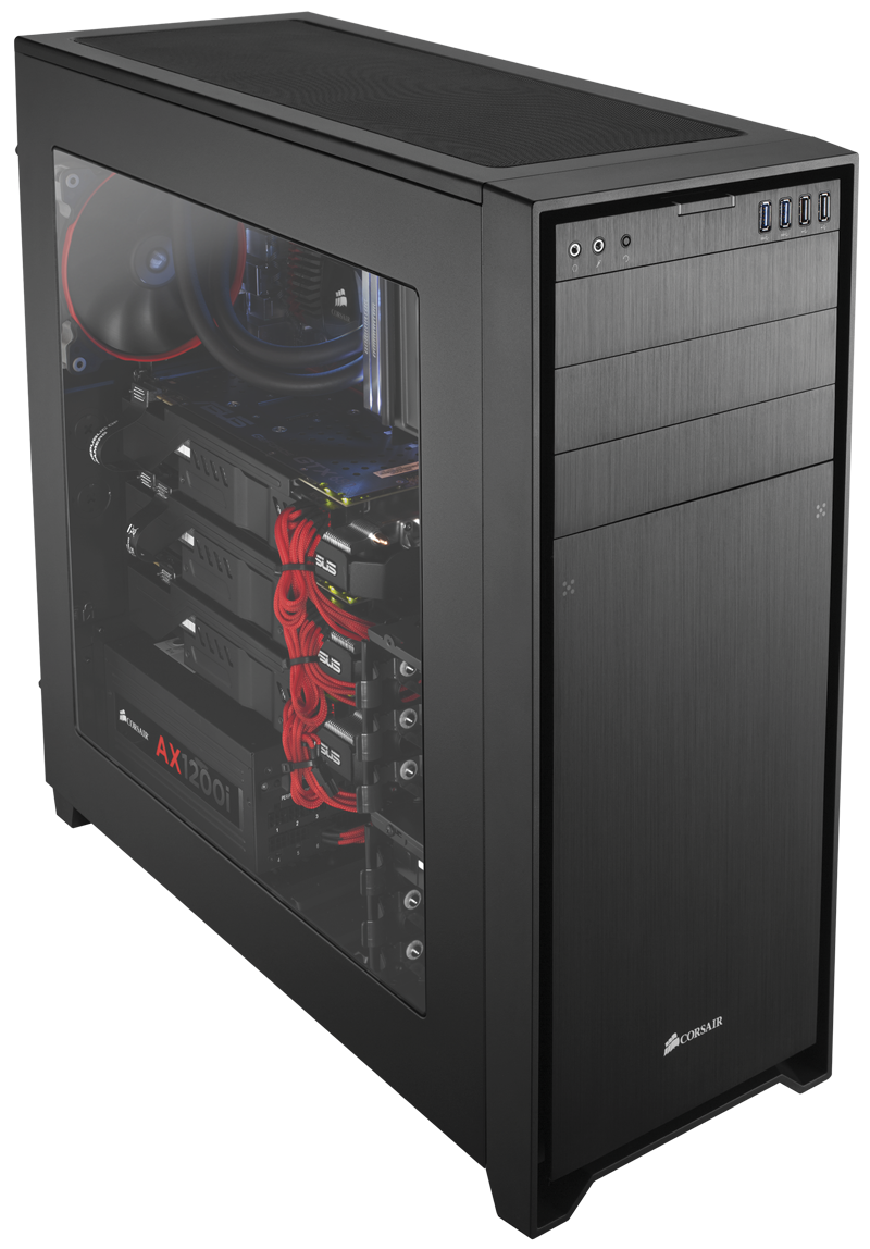 Corsair Obsidian Series 750D CC-9011035-WW Black Computer Case