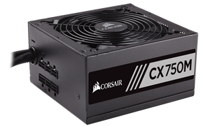 CX Series CX750M — 750 Watt 80 PLUS Bronze Certified Modular ATX PSU (2015 Edition)