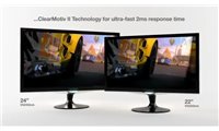 ViewSonic VX2452MH 24 Inch 2ms 60Hz 1080p Gaming Monitor with HDMI DVI and VGA inputs - image 2 of 7