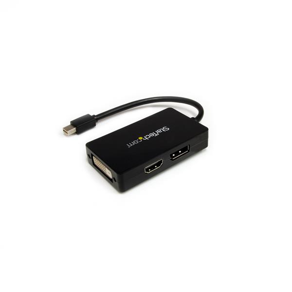 folie 1 von 2, vergrößern, schließen sie ihre mini displayport®-geräte mit diesem kompakten all-in-one-adapter an ein displayport®-, hdmi®- oder dvi-display an
