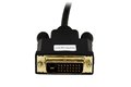 folie 3 von 5, vergrößern, startech.com 90cm mini displayport™ auf dvi kabel (stecker/stecker) - mdp zu dvi adapter - 1920x1200