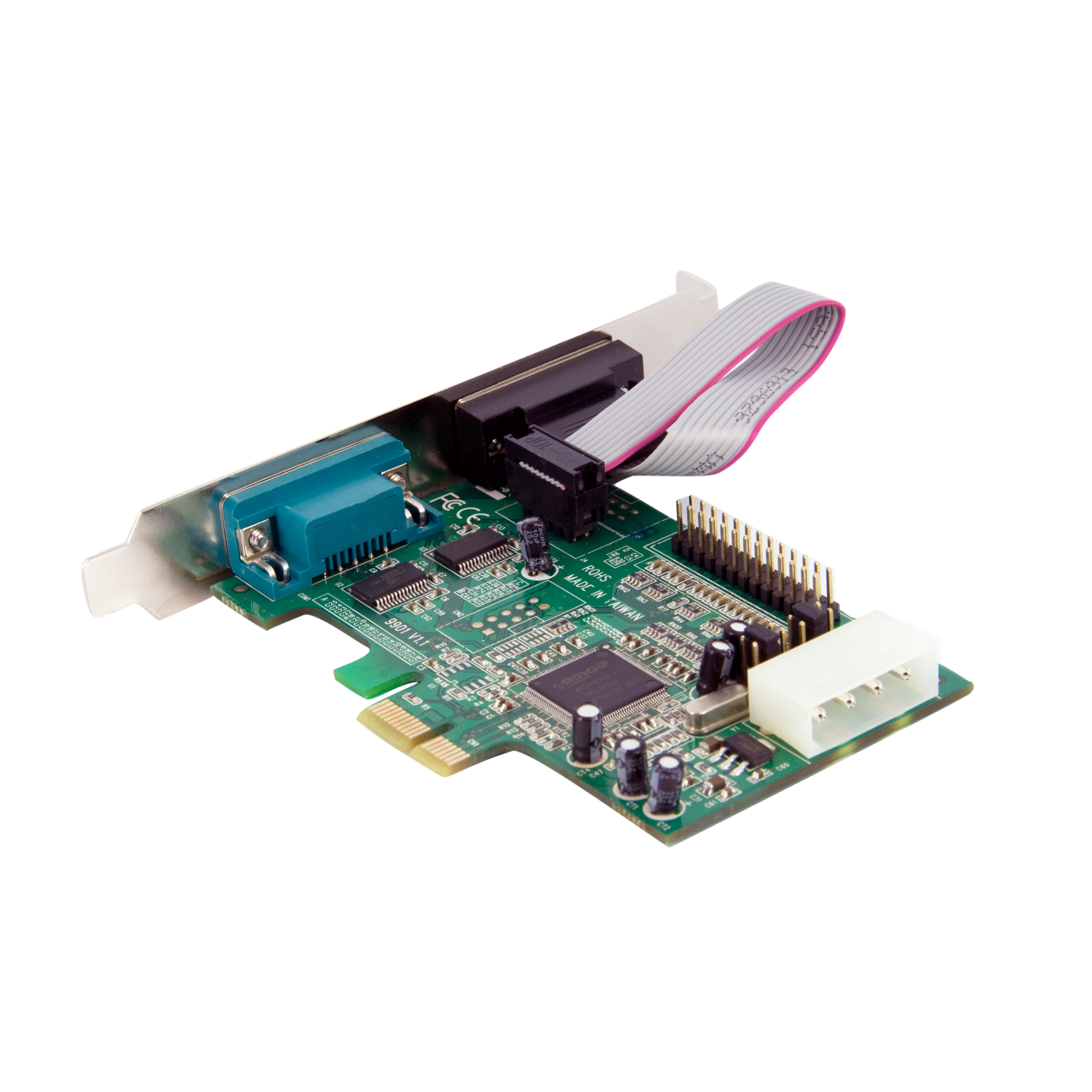 Product StarTech 2S1P Native PCI Express Parallel Serial