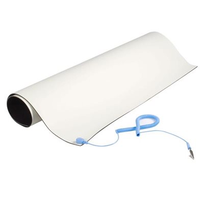 Add a large 24" x 27.5" anti-static mat to your desktop or work station