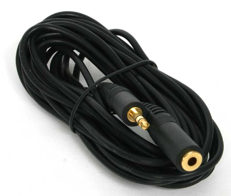 StarTech.com Rallonge jack - 3,6 m - Câble d'extension audio 3,5 mm - Pour  enceinte PC - Rallonge haut parleur - M/F (MU12MF), Câbles audio