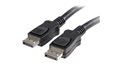 folie 1 von 2, vergrößern, startech.com 1,8m displayport™ 1.2 kabel mit verriegelung (stecker/stecker) - dp 4k kabel - schwarz