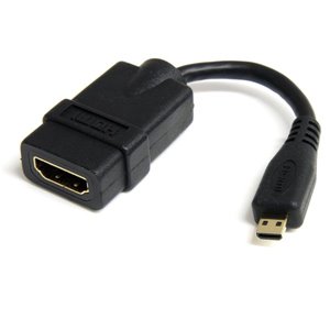 Connect an HDMI® Micro-equipped Smartphone or Portable Device to your HDMI-capable TV or Display