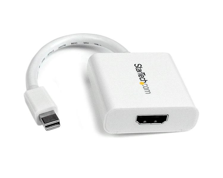 folie 1 von 3, vergrößern, schließen sie eine hdmi-anzeige mit audio an einen pc oder mac mit mini-displayport an