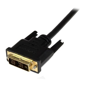 Maintain durable, error-free Mini HDMI to DVI video performance, using molded connectors with strain relief