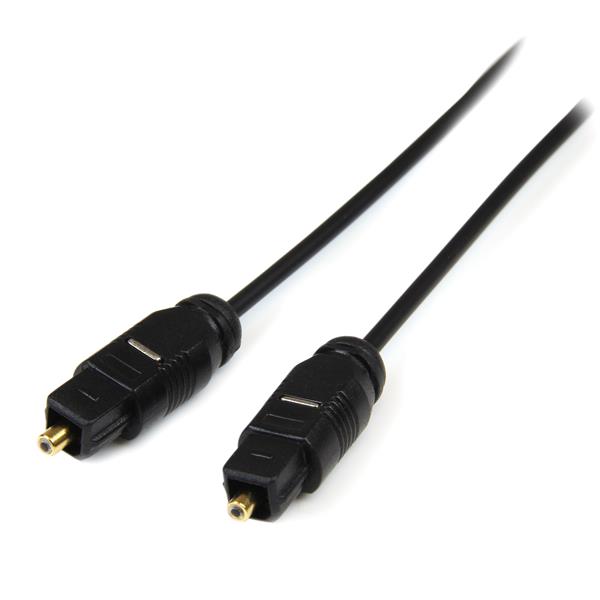 Cable Audio Optico Digital Toslink Slim 1.5 m Fibra