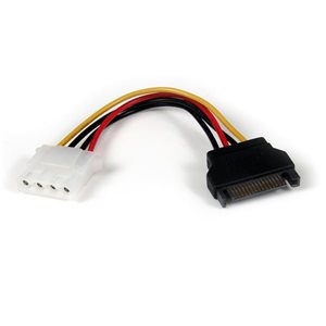 Connect an IDE hard drive to a Serial ATA power connector