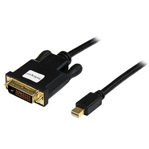 StarTech.com 3ft Mini DisplayPort to DVI Adapter Cable Mini DP to DVI-Black