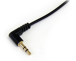 Right Angle Slim 3.5mm Cable For Mobile Audio Devices