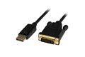 folie 2 von 5, vergrößern, vermeiden sie übermäßige kabelunordnung mit einem kurzen 91 cm langen aktiven displayport-auf-dvi-adapter