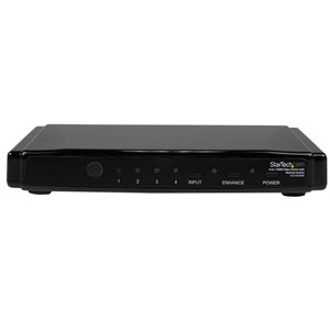 Permet de basculer facilement entre 4 périphériques HDMI sans avoir à débrancher quoi que ce soit sur votre écran