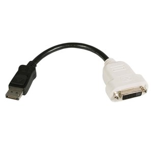 Permet de connecter votre moniteur DVI à un ordinateur doté de DisplayPort