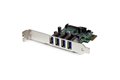 folie 1 von 5, vergrößern, fügen sie einem low profile- oder standardcomputer über pci express 4 externe usb 3.0-ports hinzu