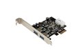 folie 1 von 5, vergrößern, fügen sie einem pci express-fähigen pc 2 superspeed usb 3.0-ports hinzu