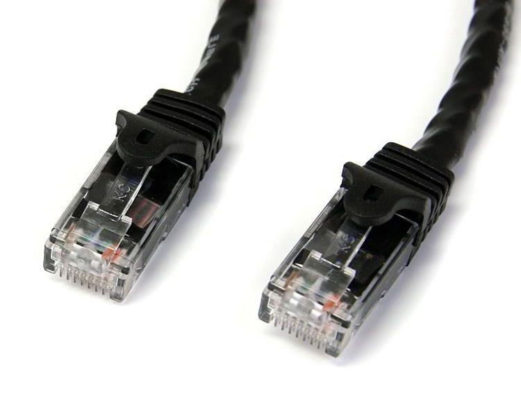 Shop 5m CAT6 Cable Black Snagless CAT 6 Gigabit