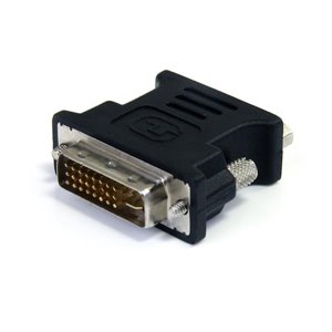 Cost-effective solution for connecting an analog Flat Panel Display to a PC or Mac® computer with DVI-I output