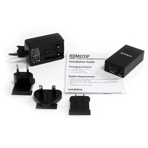 Supports HDMI® or DVI (see accessories for DVI) to DisplayPort® conversions, providing an ideal solution for connecting to your new DisplayPort monitor