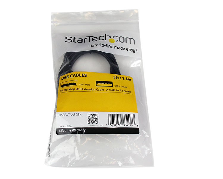 StarTech.com Câble d'Extension Mâle/Femelle USB 2.0 de 1.50m - Prolongateur  USB pour Bureau - 1x USB A Mâle - 1x USB A Femelle - Rallonge de câble USB