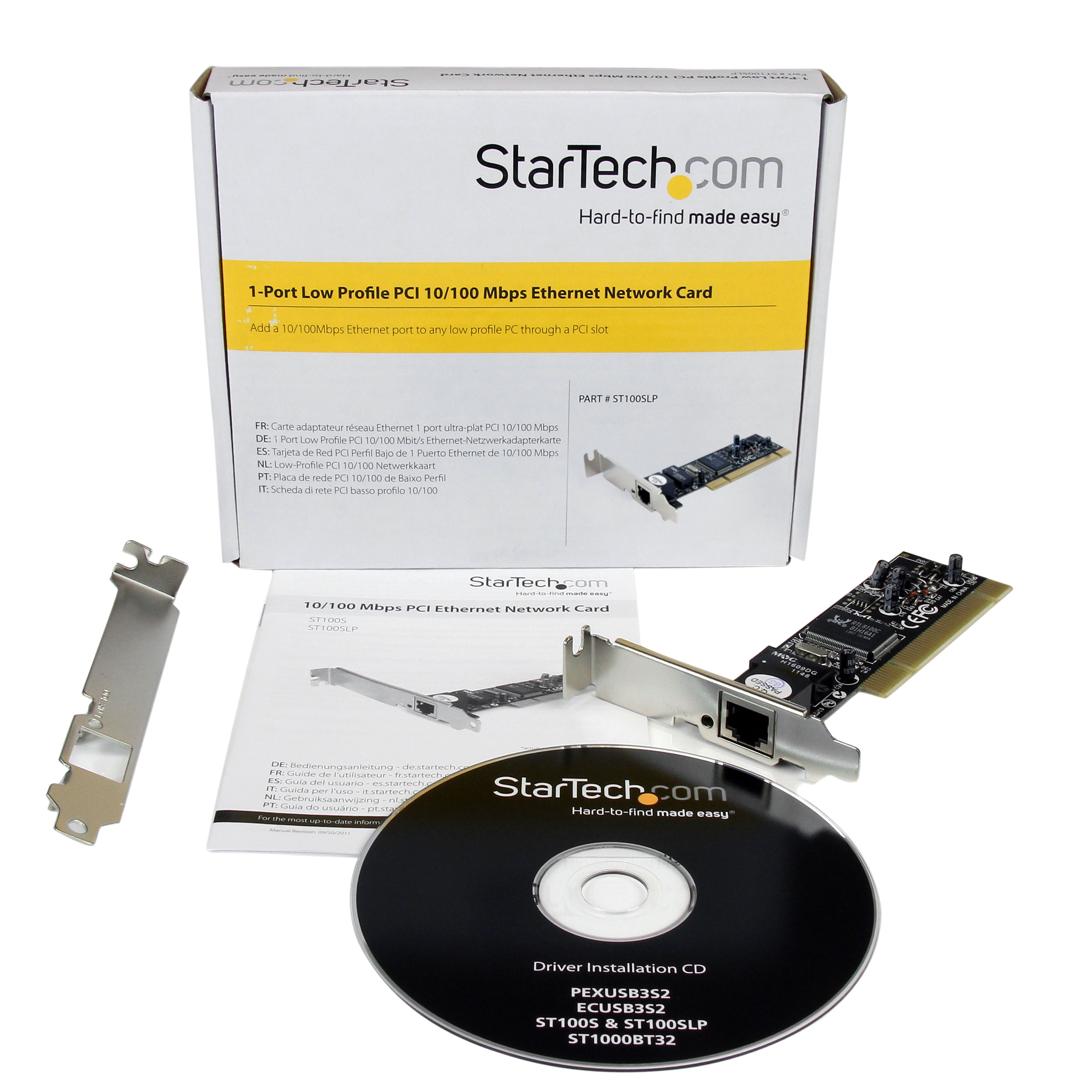 Startech : CARTE RESEAU PCI EXPRESS A 4 PORTS GIGABIT ETHERNET